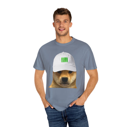 Unisex WIF Yawn T-Shirt | Funny Pet Lover Tee | Casual Wear | Gift for Dog Owners | Animal Humor Apparel | Quirky Fashion