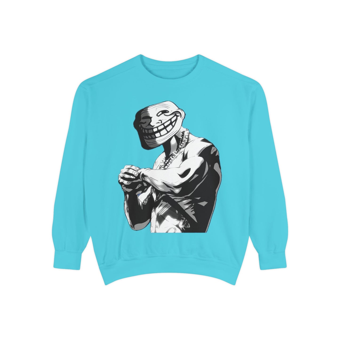 TROLL Stylish Unisex Sweatshirt with Playful Graphic, Trendy Streetwear, Cozy and Casual, Perfect Gift for Any Occasion, Unique Art Design