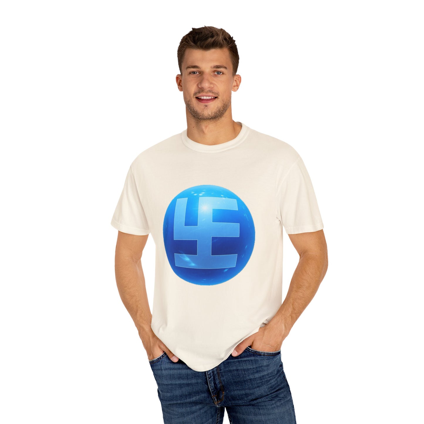 Swasticoin Unisex Garment-Dyed T-shirt: Trendy Casual Wear for Everyday Style, Gift for Friends, Unique Graphic Tee, Stylish Summer Apparel, [...]
