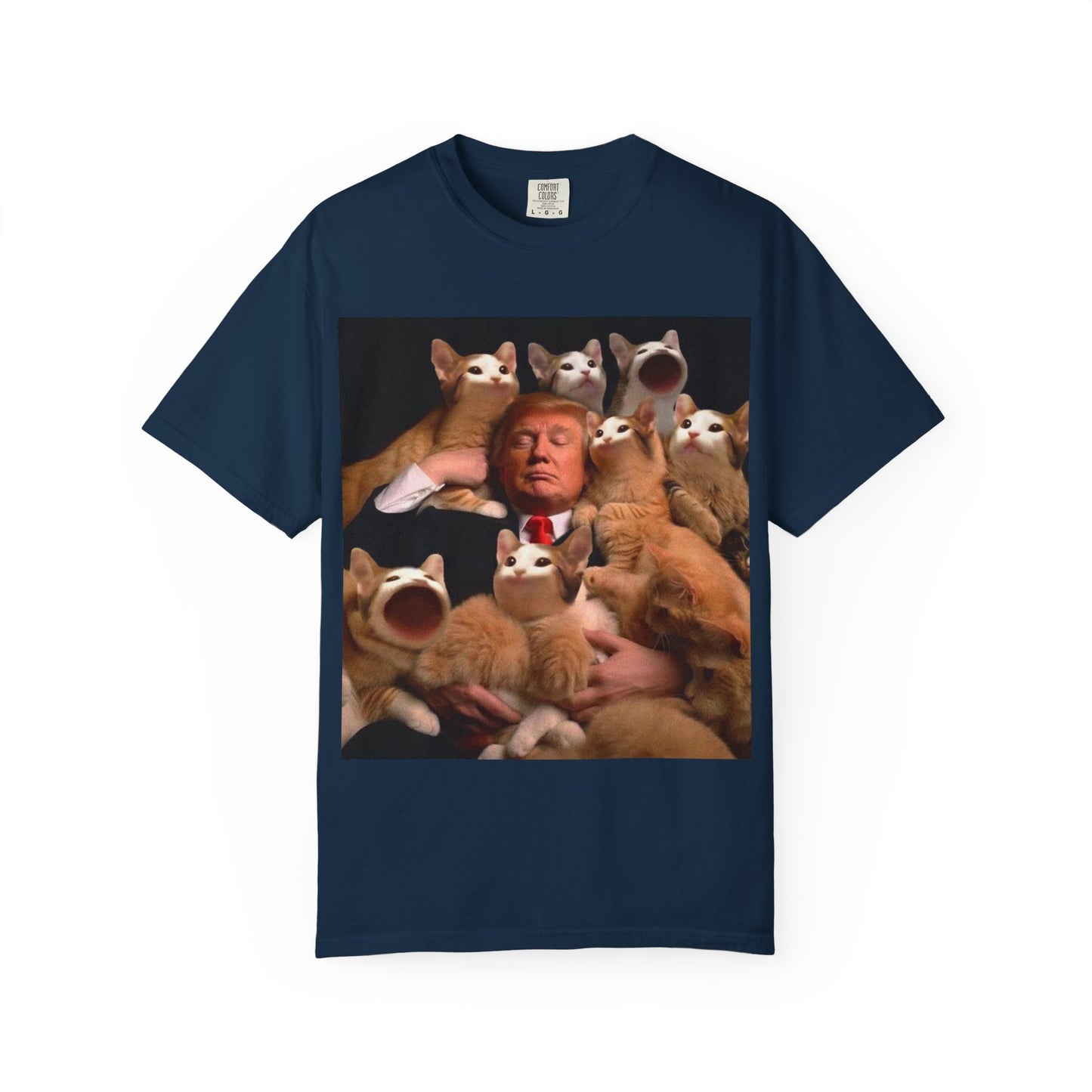 POPCAT Chaos Unisex T-Shirt, Fun Pet Lover Tee, Humor Shirt for Dog Owners, Gift for Dog Lovers, Quirky Graphic Tee