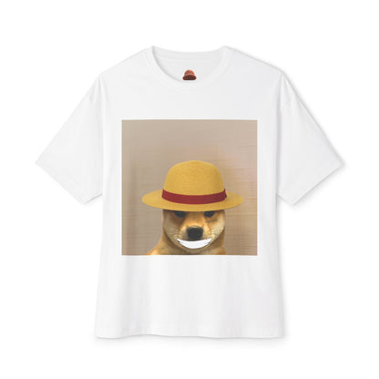 WIF One Piece Oversized Tee, Unisex Graphic Tee, Funny Dog Shirt, Casual Wear, Gift for Dog Lovers, Cute Animal Art