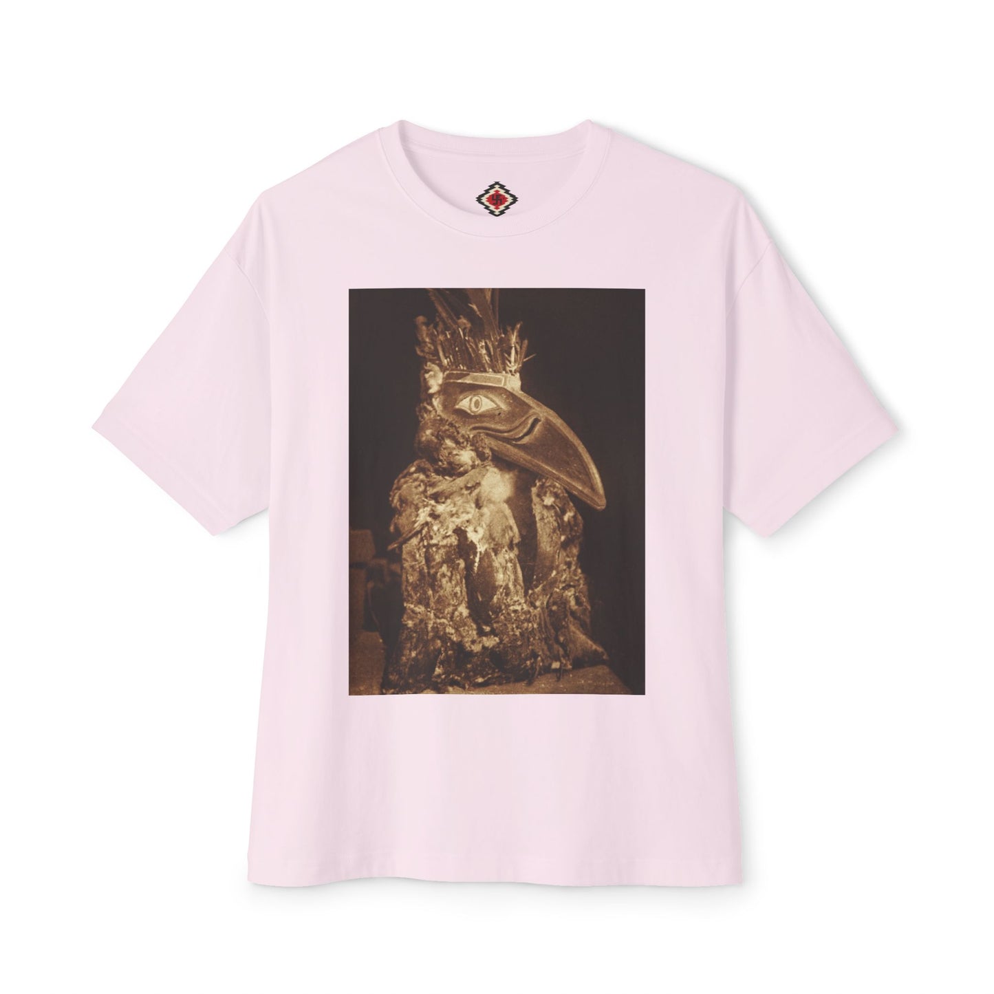 Yei Artistic Oversized Boxy Tee - Unique Graphic Tee, Statement Shirt, Casual Wear, Gift for Art Lovers, Trendy Streetwear