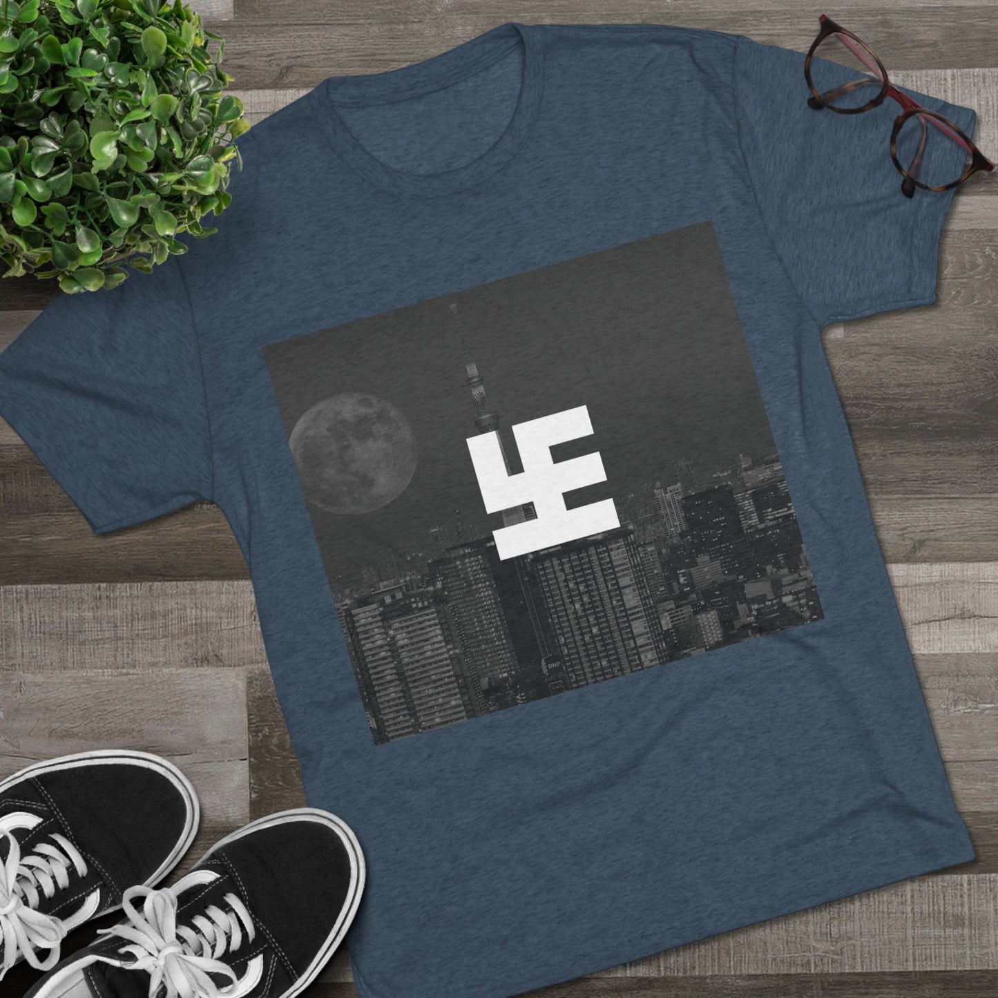 Swasticoin Urban Skyline Graphic Tee, Vintage City Aesthetic Shirt, Unisex Tri-Blend Crew Tee for Casual Style, Perfect Gift for City Lovers, [...]