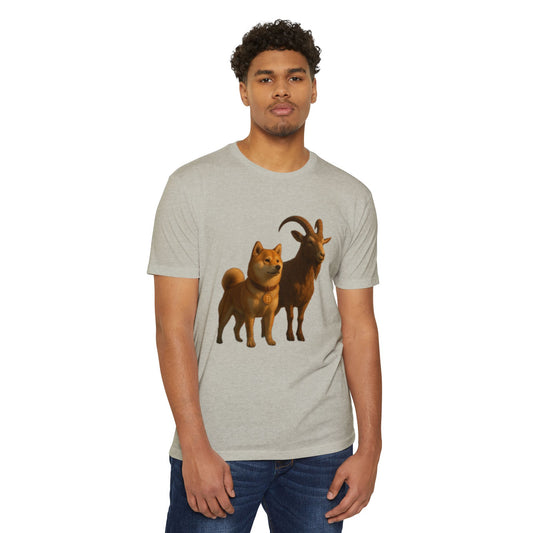 GOAT T-Shirt, Unisex T-Shirt, Pet Lover Gift, Animal-Themed Apparel, Fun Casual Wear, Unique Graphic Tee
