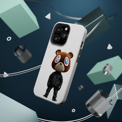 Ye Bear Character Magnetic Phone Cases, Fun Gift, Unique Phone Accessory, Trendy Tech, Personalized Style, Everyday Use