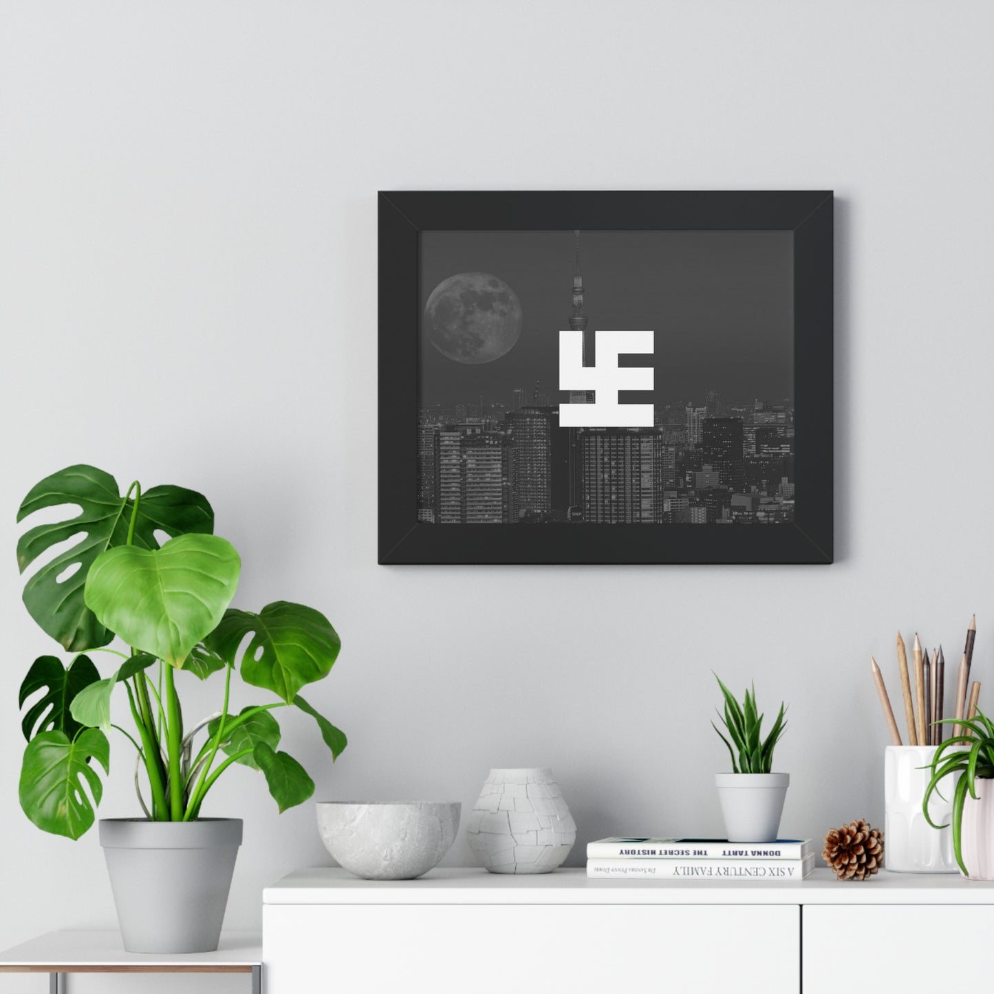 Swasticoin Urban Nightscape Framed Poster | Modern Wall Art for Home Decor, Gift for Art Lovers, Minimalist Design, Office Wall Art, Black and [...]