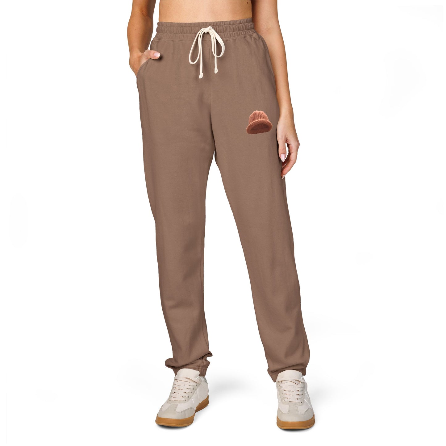WIF Cozy Fleece Sweatpants for Home & Leisure - Perfect Gift for Relaxation, Lounging, Meditation, Christmas & Birthdays