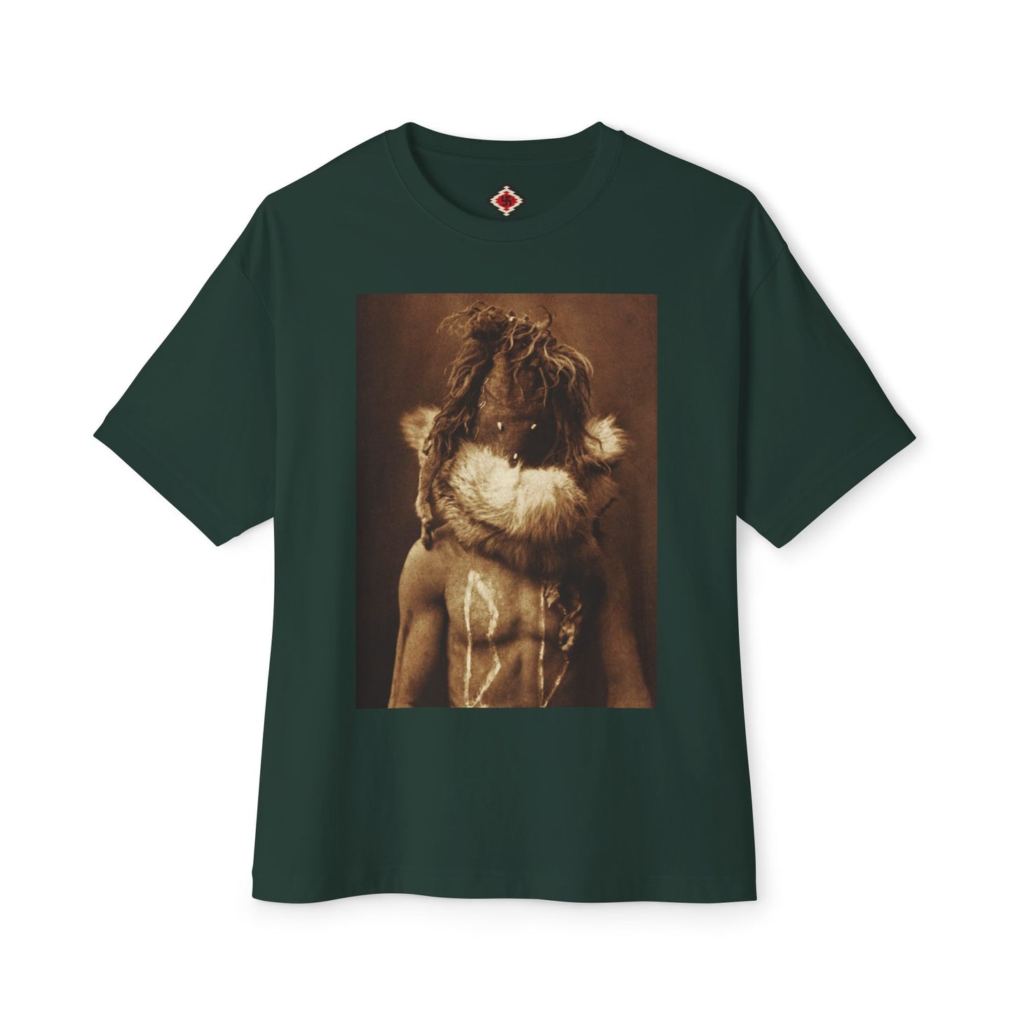 Yei Spirit Oversized Tee – Unique Graphic Tee, Unisex Streetwear, Vintage Look, Festival Wear, Boho Style Shirt