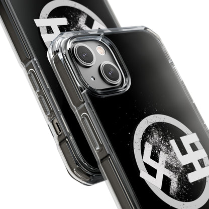 Swasticoin Magnetic Clear Phone Case, Stylish Protective Case for iPhones, Durable and Trendy Phone Cover, Perfect Gift for Tech Lovers, Modern Design