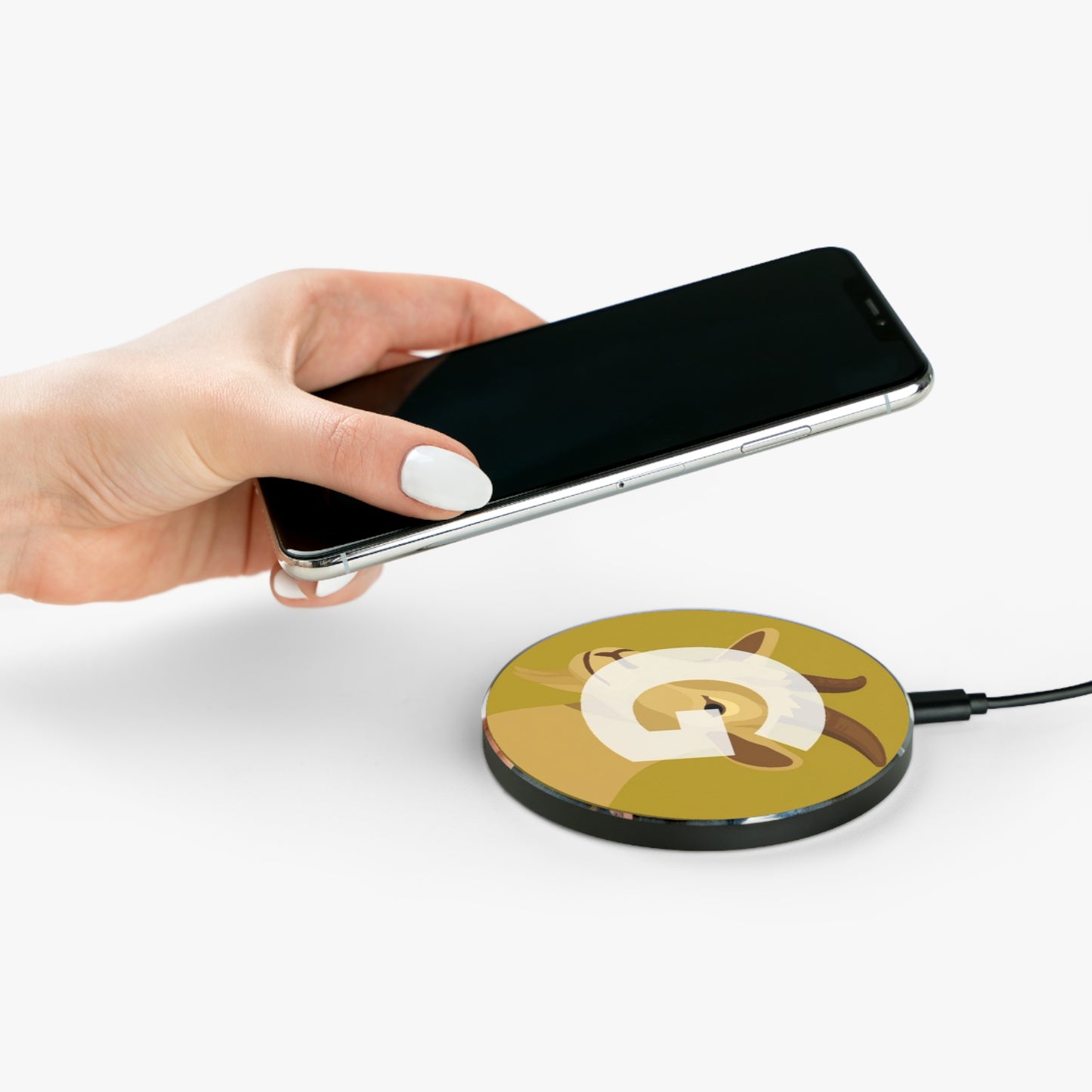 Personalized Goat Wireless Charger - Custom Animal Charger, Unique Desk Accessory, Perfect Gift for Animal Lovers, Home Office Decor, [...]
