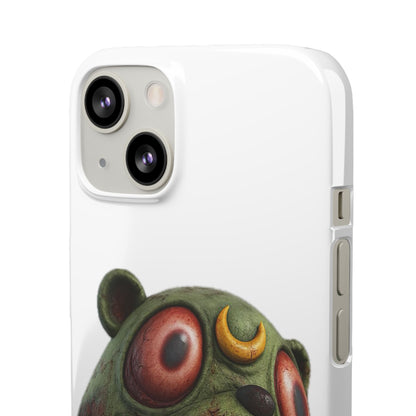 4NBT Zombie Bear Phone Case, Horror Snap Case, Cute but Spooky Accessory, Gift for Halloween, Unique Phone Cover
