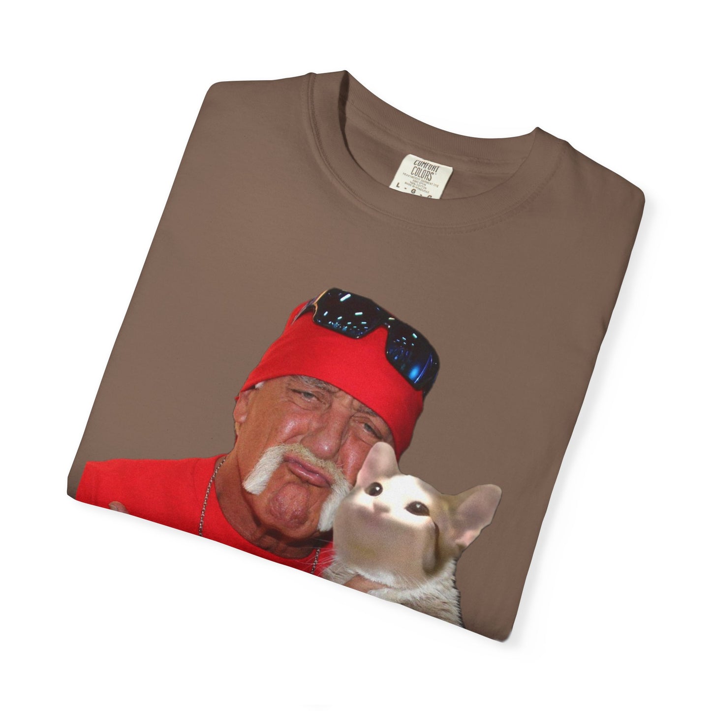 POPCAT Hilarious Unisex T-Shirt: Perfect for Dads, Pet Lovers, Gifts, Funny Apparel, Casual Wear, Cat Lovers
