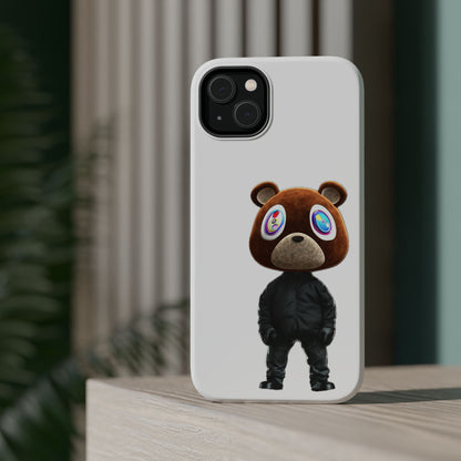 Ye Bear Character Magnetic Phone Cases, Fun Gift, Unique Phone Accessory, Trendy Tech, Personalized Style, Everyday Use