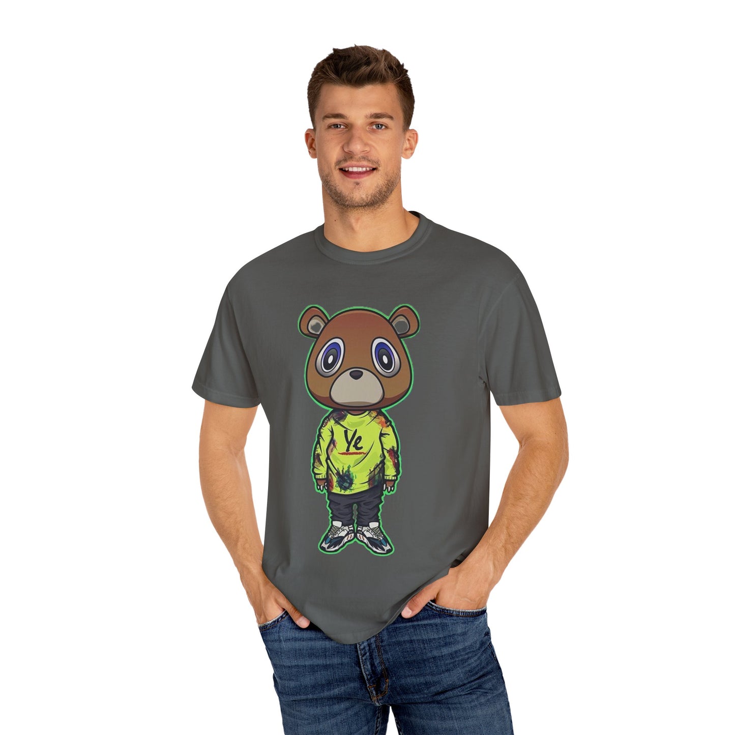 Ye Bear T-Shirt for Casual Wear, Graphic Tee, Unisex Apparel, Hipster Style, Gift for Friends, Streetwear Top