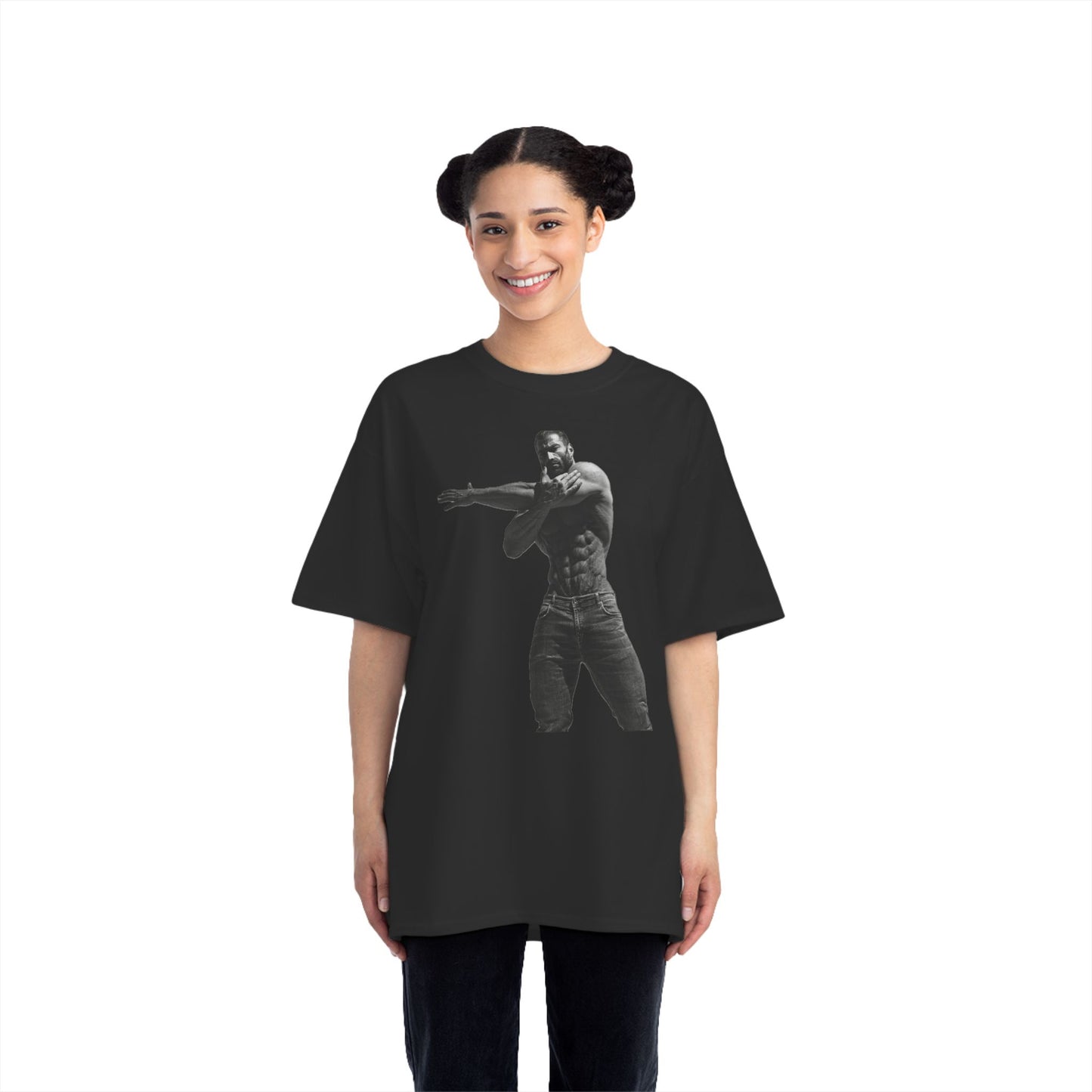 GIGA Graphic T-Shirt, Trendy Tee, Fitness Apparel, Cool Summer Shirt, Unique Gift