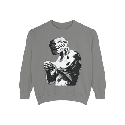 TROLL Stylish Unisex Sweatshirt with Playful Graphic, Trendy Streetwear, Cozy and Casual, Perfect Gift for Any Occasion, Unique Art Design