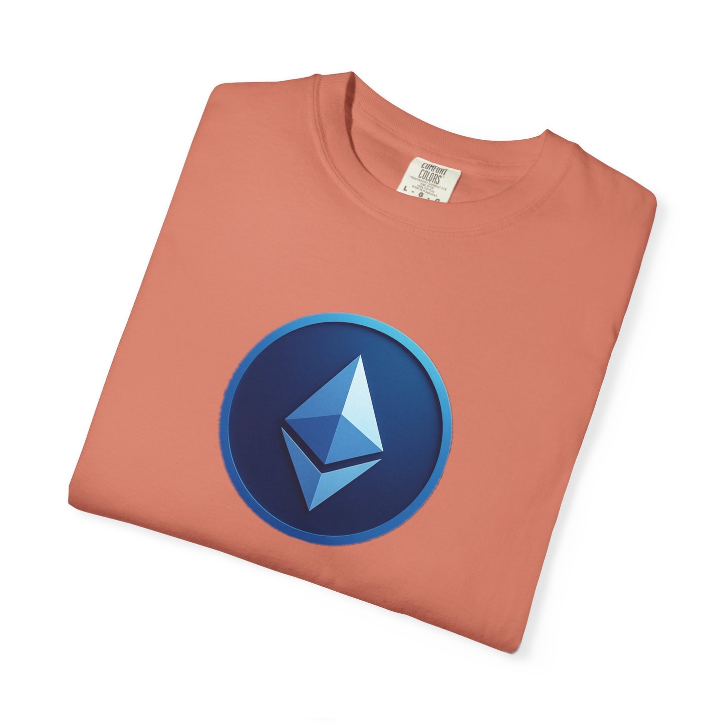 Ethereum Graphic T-Shirt, Unisex Casual Tee, Blockchain Apparel, Gamer Shirt, Crypto Gift, Stylish Streetwear