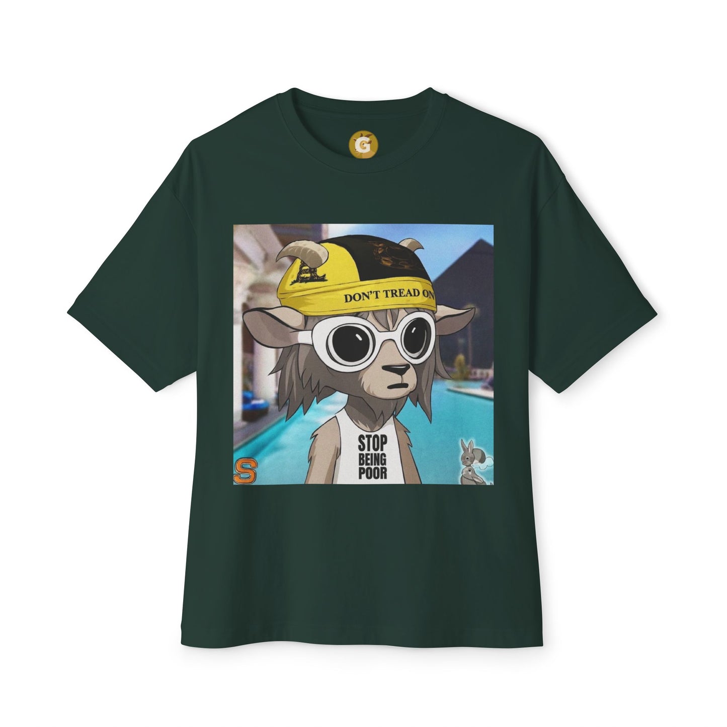 Cool Goat Alon Unisex Oversized Tee | Fun Summer Vibes | Perfect Gift for Friends | Stylish Casual Wear, Relaxed Fit T-Shirt, Pool Party [...]