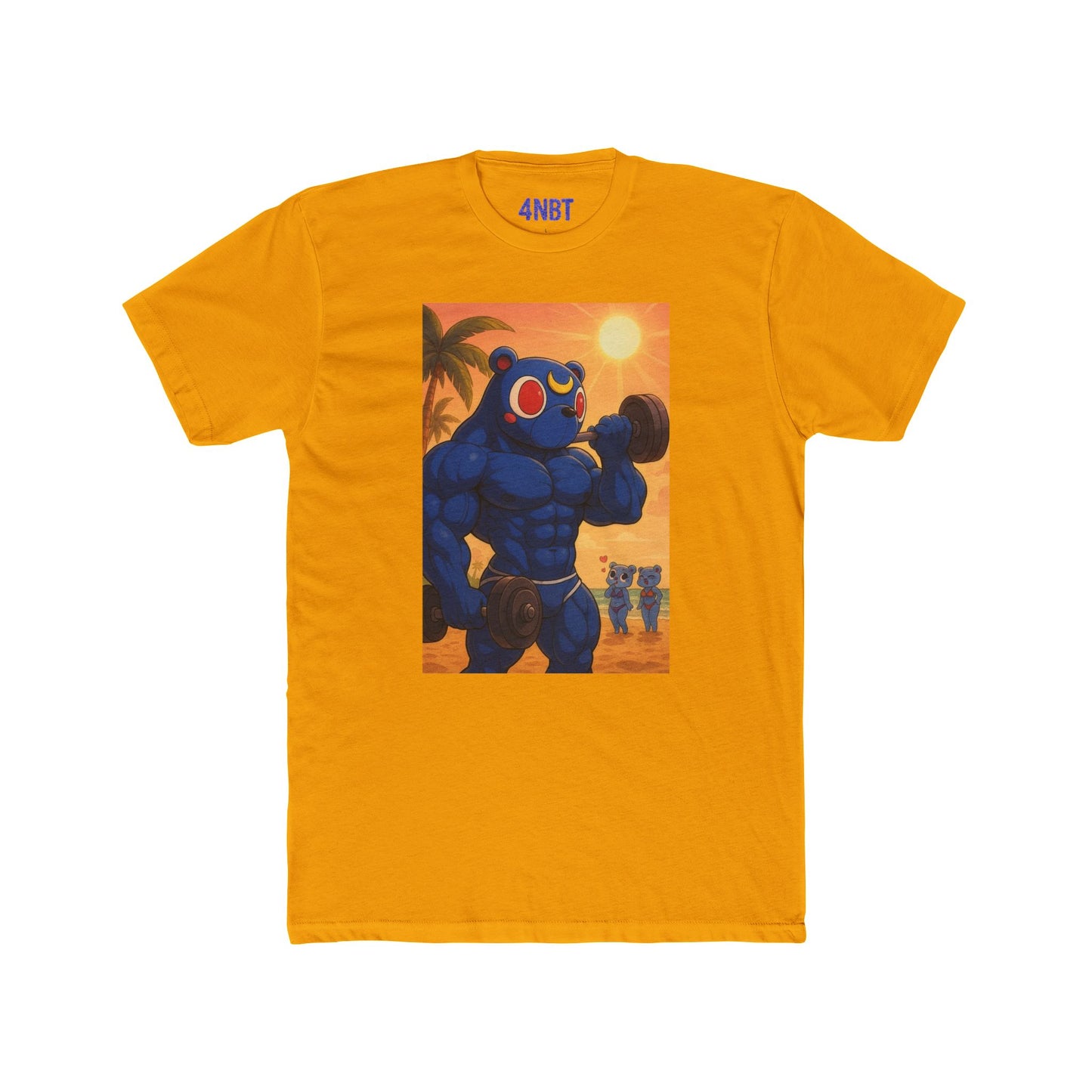 4NBT Stylish Graphic Tee, Fun Summer Shirt, Cool Gift for Him/Her, Casual Everyday Wear, Perfect for Beach Days, Unique Art Design