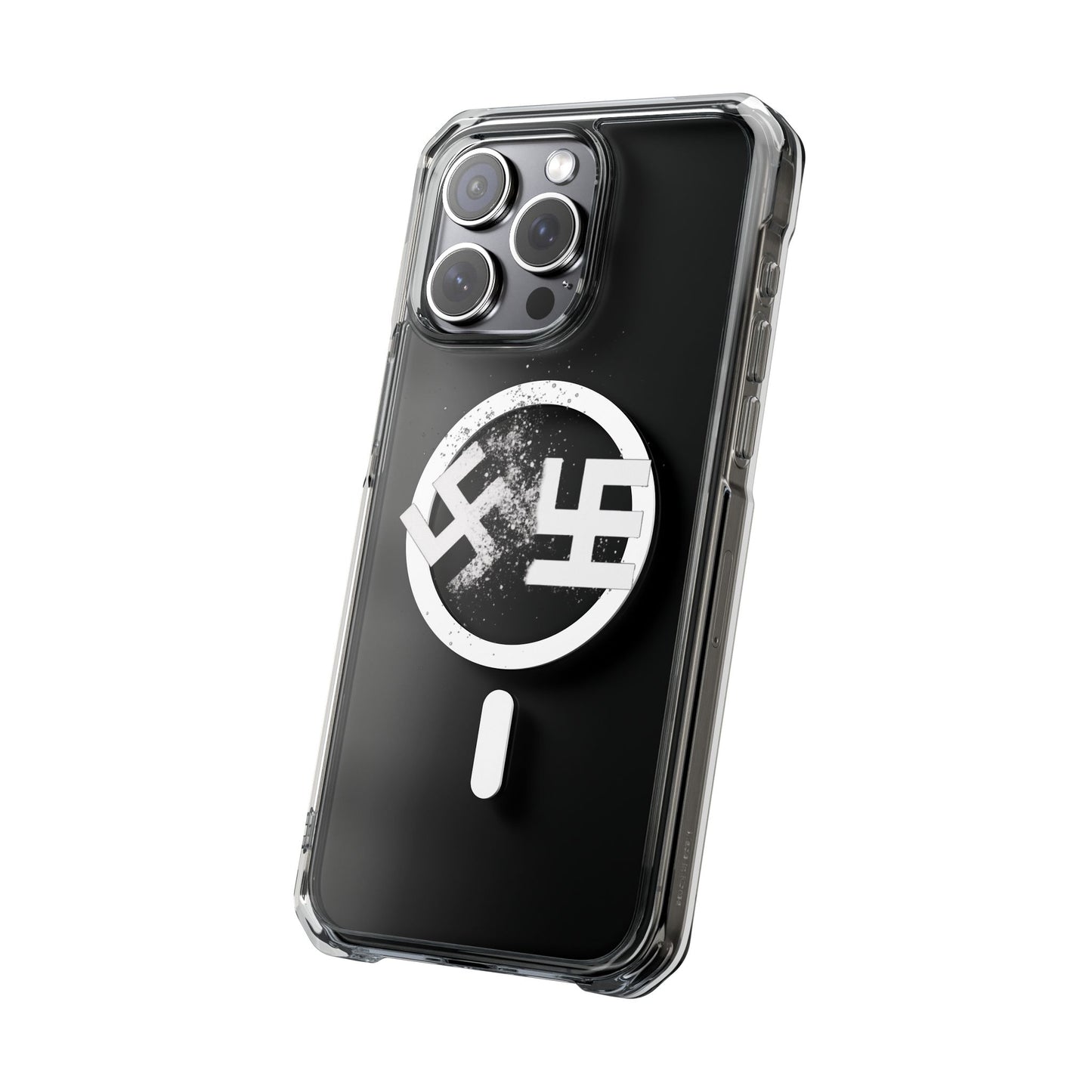 Swasticoin Magnetic Clear Phone Case, Stylish Protective Case for iPhones, Durable and Trendy Phone Cover, Perfect Gift for Tech Lovers, Modern Design