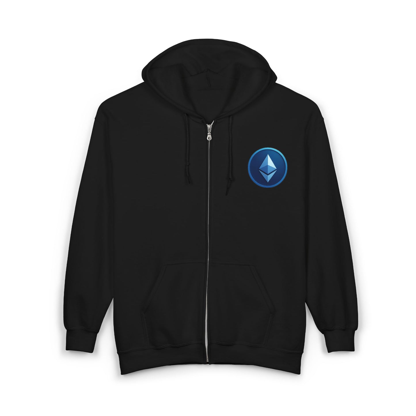 Ethereum Unisex Heavy Blend™ Full Zip Hooded Sweatshirt