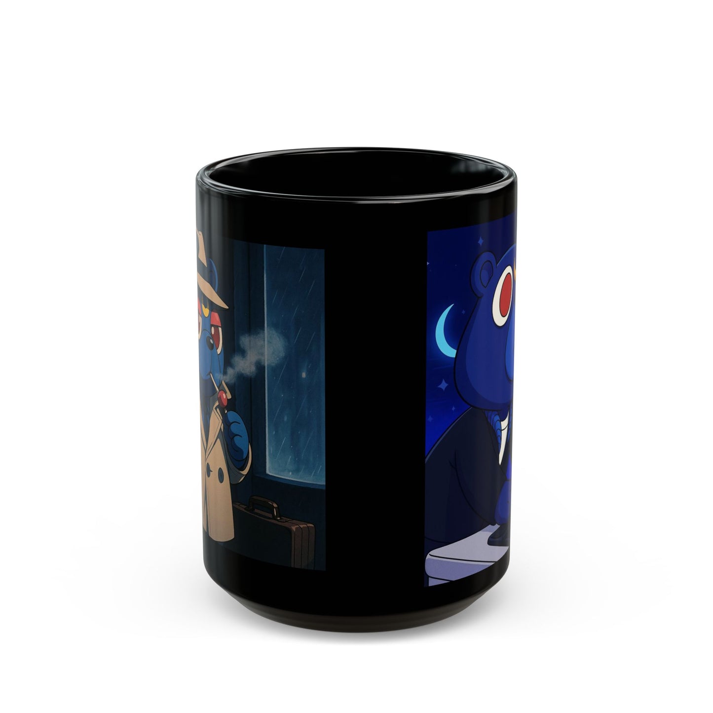 4NBT Trillion Bear Mug - Enchanted Coffee Cup, Cute Animal Gift, Fantasy Drinkware, Halloween Decor, Cozy Home Essentials