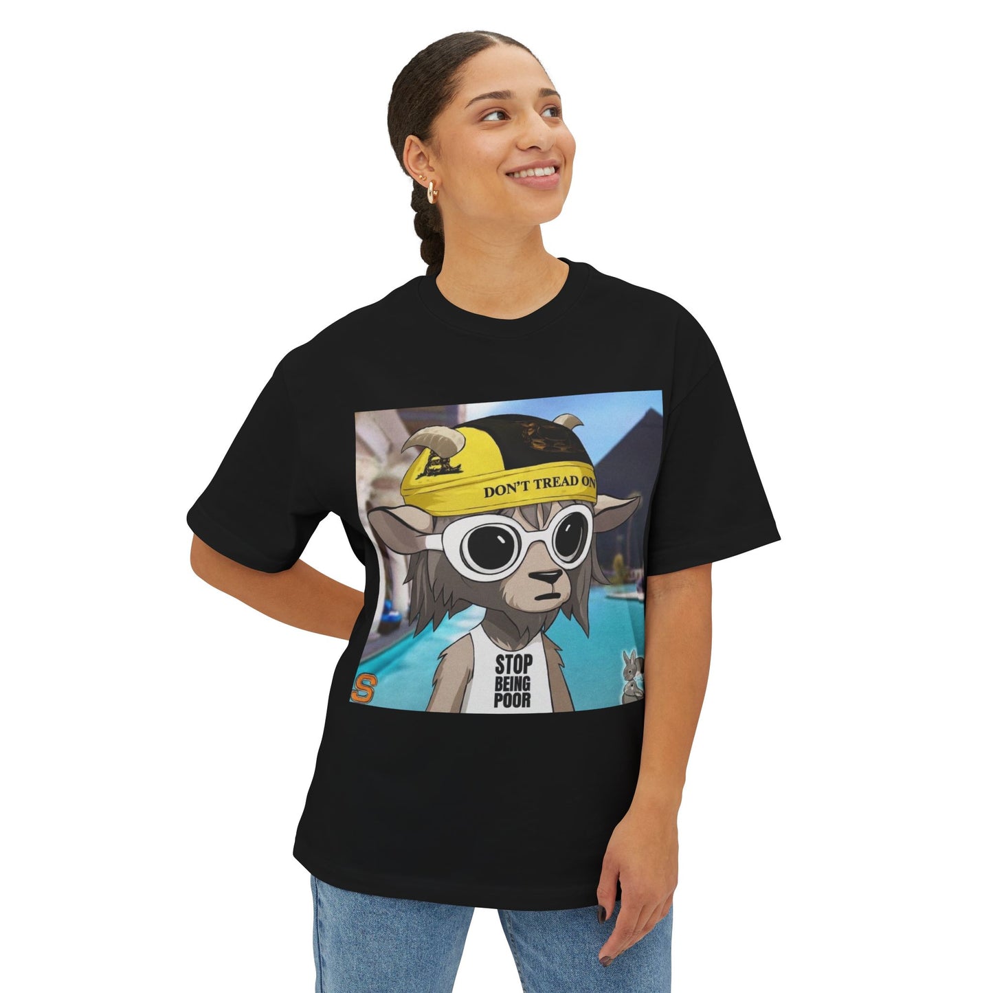 Cool Goat Alon Unisex Oversized Tee | Fun Summer Vibes | Perfect Gift for Friends | Stylish Casual Wear, Relaxed Fit T-Shirt, Pool Party [...]