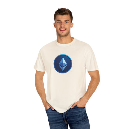 Ethereum Graphic T-Shirt, Unisex Casual Tee, Blockchain Apparel, Gamer Shirt, Crypto Gift, Stylish Streetwear