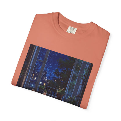 POPCAT Lover T-shirt, Cute Dog and Cat Design, Unisex Cotton Top, Perfect Gift for Animal Lovers, Ideal for Casual Wear or Home