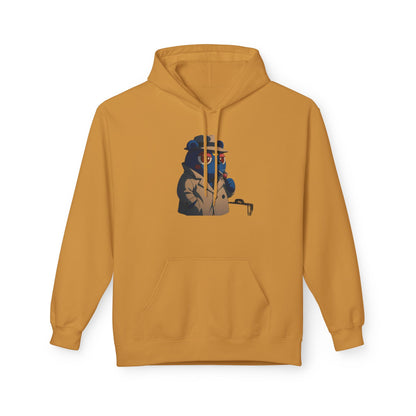 4NBT Fleece Hoodie with Fun Graphic, Cool Streetwear, Unisex Apparel, Unique Gift for Gamers, Trendy Layering Piece