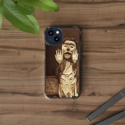 Yei Unique Clear Phone Case with Vintage Puppet Design, Artistic Phone Cover, Retro Style Protection, Gifts for Theater Lovers, Customized [...]