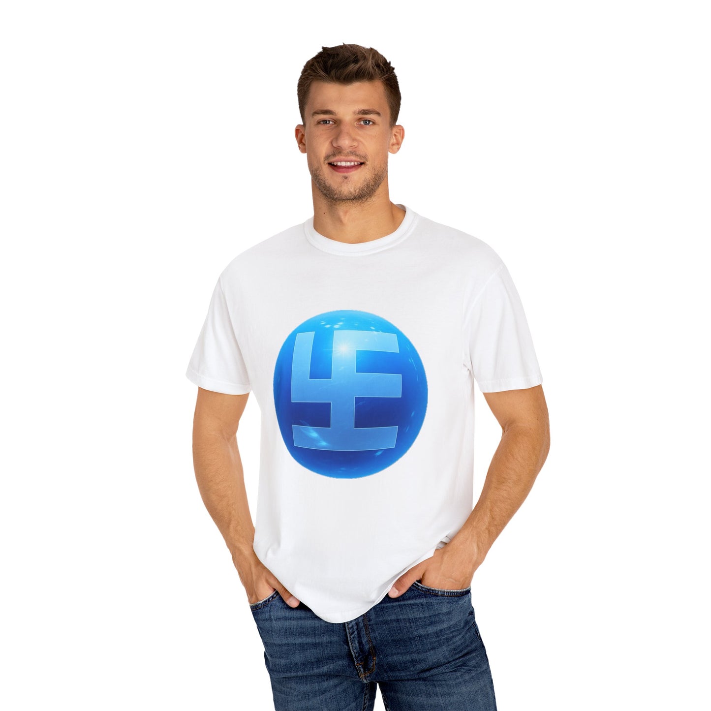 Swasticoin Unisex Garment-Dyed T-shirt: Trendy Casual Wear for Everyday Style, Gift for Friends, Unique Graphic Tee, Stylish Summer Apparel, [...]