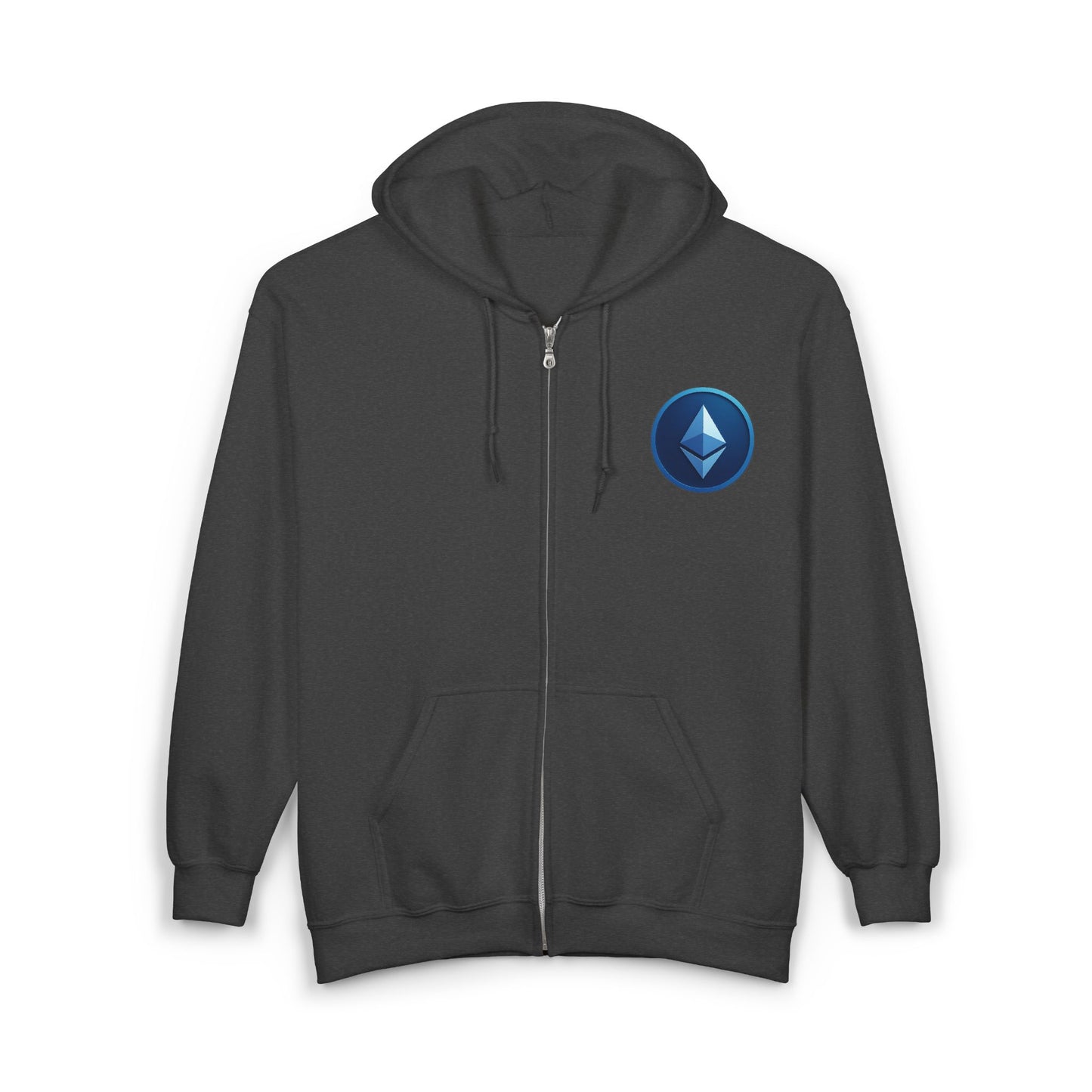 Ethereum Unisex Heavy Blend™ Full Zip Hooded Sweatshirt