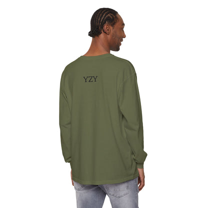 Swasticoin Mystical Mountain Long Sleeve T-Shirt | Unisex Graphic Tee, Trendy Layering Top, Casual Wear, Perfect Gift for Adventurers
