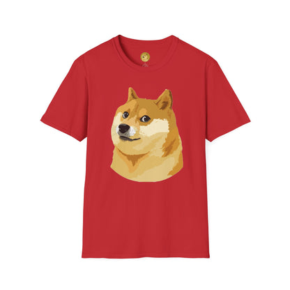 Doge Lover Unisex T-Shirt, Funny Pet Tee, Cute Graphic Tee, Casual Wear, Gift for Dog Owners, Birthday Gift, Relaxed Fit