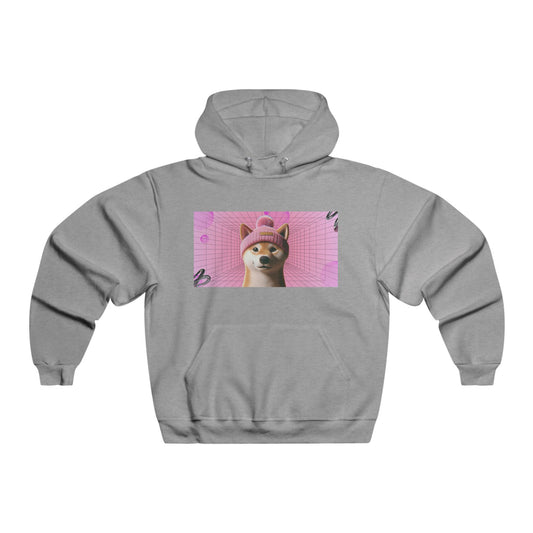 WIF Whimsical Hoodie, Cozy Animal Sweatshirt, Funny Graphic Pullover, Gift for Cat Lovers, Cute Pet Apparel