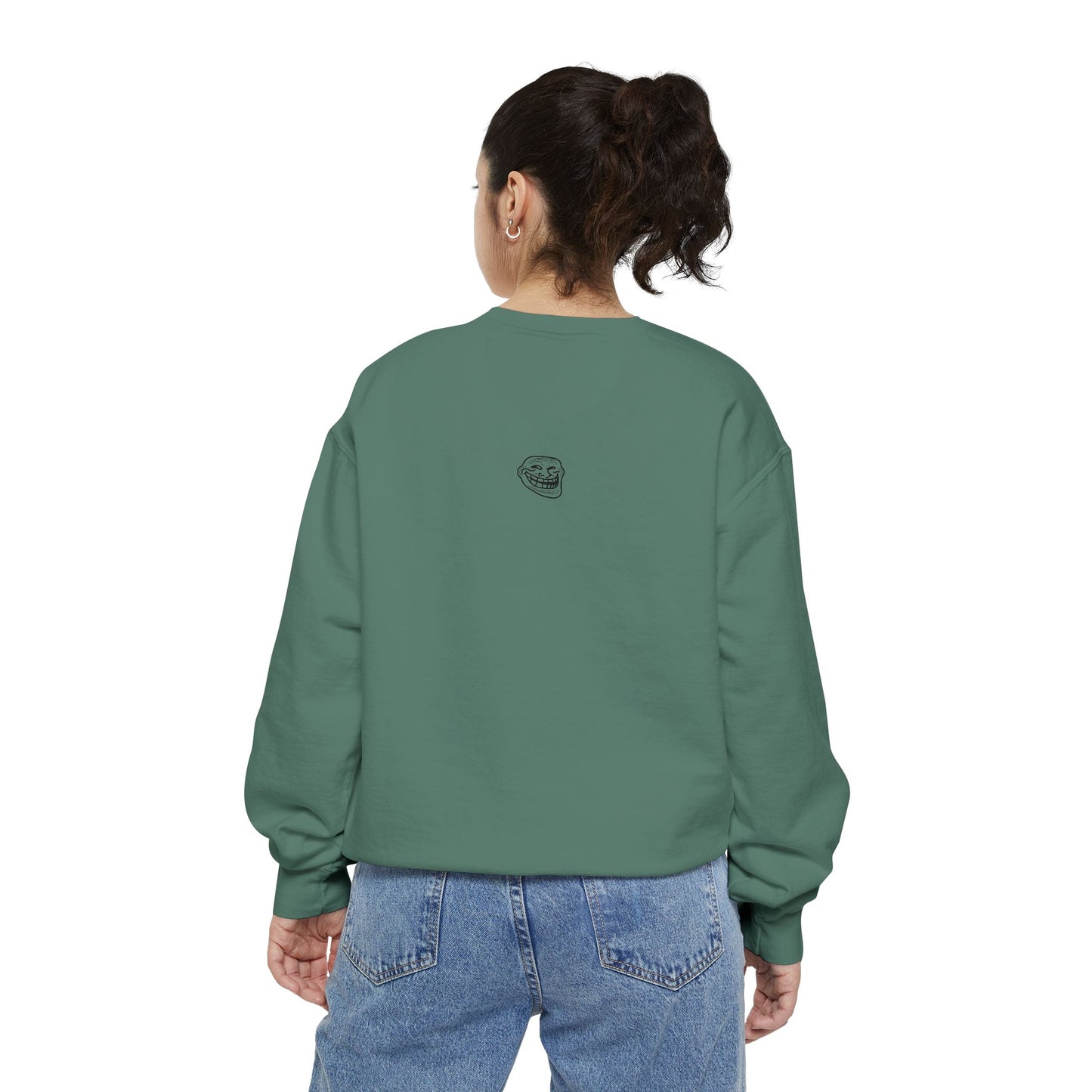 TROLL Stylish Unisex Sweatshirt with Playful Graphic, Trendy Streetwear, Cozy and Casual, Perfect Gift for Any Occasion, Unique Art Design