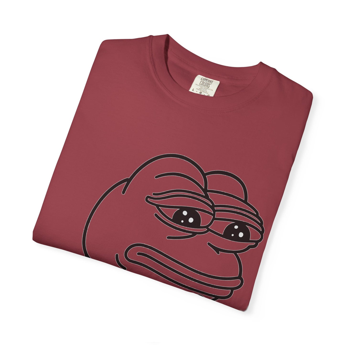 Thoughtful Pepe Unisex T-Shirt, Funny Graphic Tee, Gift for Friends, Casual Wear, Meme Inspired Fashion