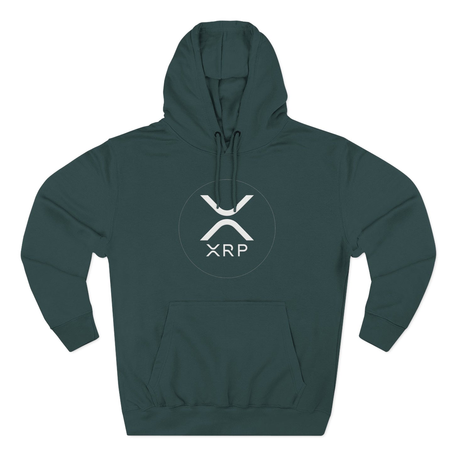 XRP Cozy Three-Panel Fleece Hoodie for Relaxed Casual Style, Perfect for Lounging, Gifting, Everyday Wear, and Cozy Nights