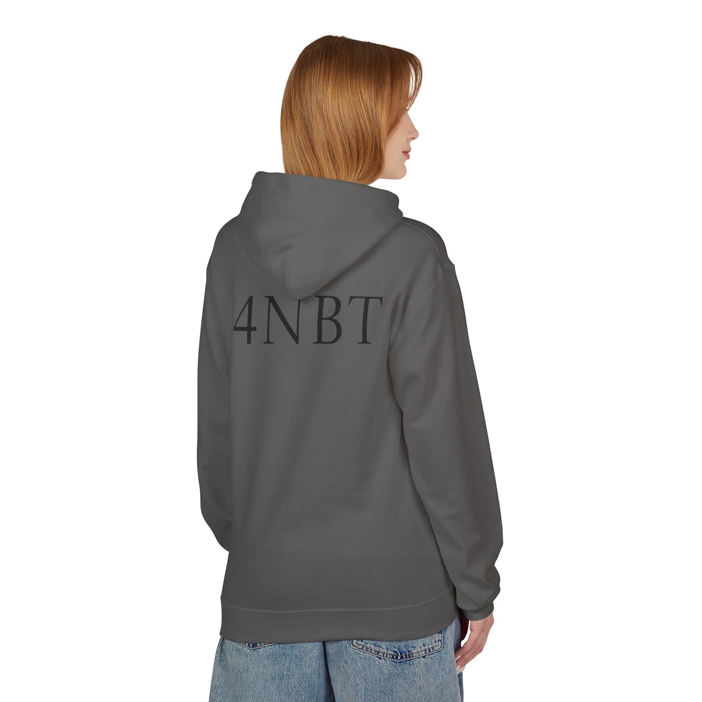 4NBT Fleece Hoodie with Fun Graphic, Cool Streetwear, Unisex Apparel, Unique Gift for Gamers, Trendy Layering Piece
