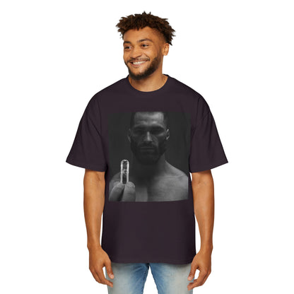 GIGA Men's Oversized Graphic Tee - Streetwear Staple, Gigachad Design, Casual Comfort, Perfect Gift for Him, Ideal for Music Festivals, [...]