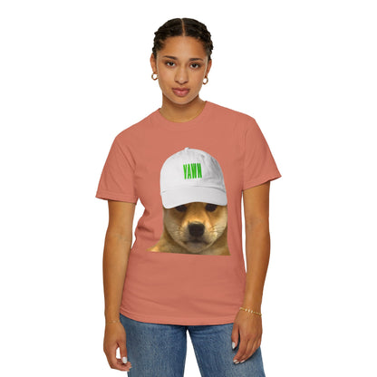 Unisex WIF Yawn T-Shirt | Funny Pet Lover Tee | Casual Wear | Gift for Dog Owners | Animal Humor Apparel | Quirky Fashion
