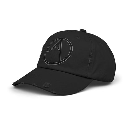 @ye Trendy Unisex Distressed Cap, Casual Hat, Vintage Style, Adjustable Dad Hat, Gift for Him or Her, Everyday Wear