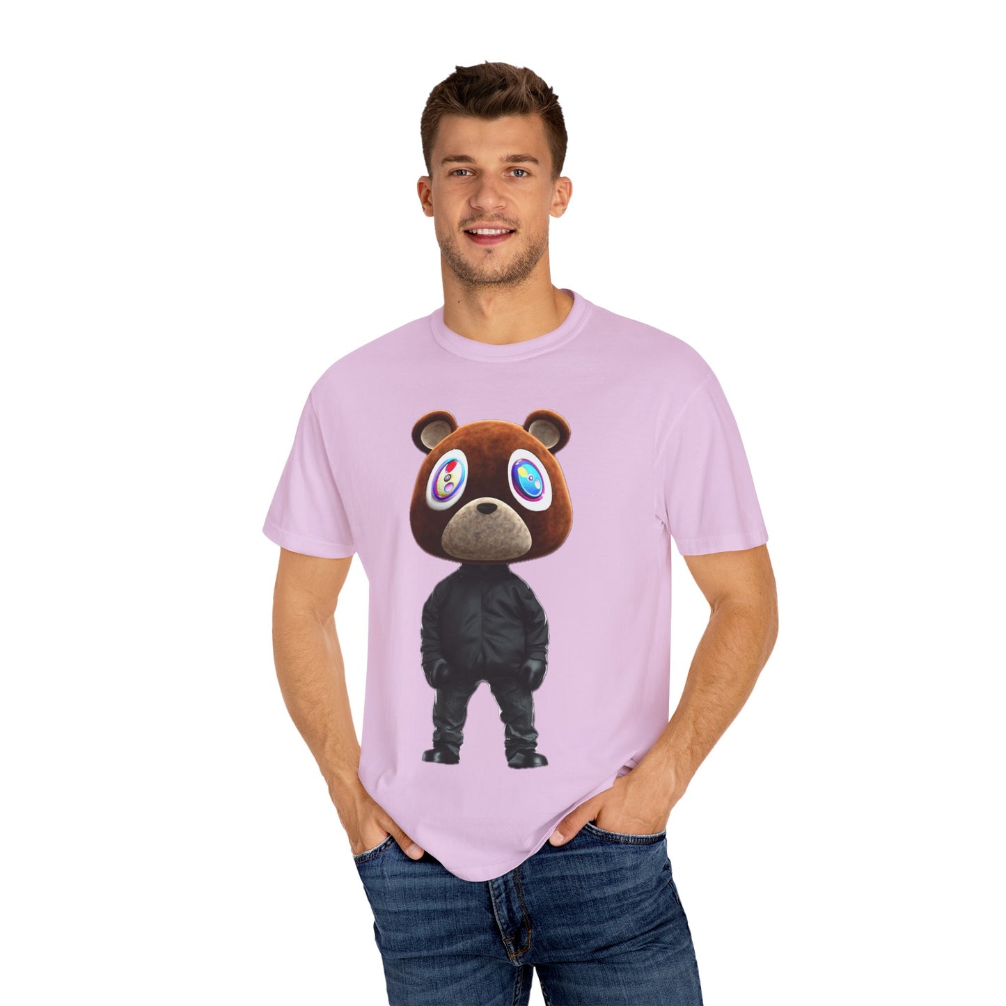 Ye Bear Graphic Unisex T-Shirt, Cute Casual Tee, Gift for Animal Lovers, Streetwear Top, Unique Graphic Tee
