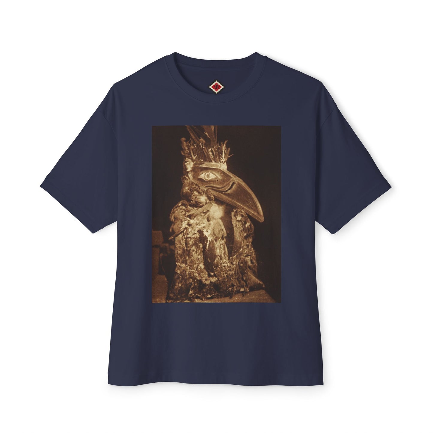 Yei Artistic Oversized Boxy Tee - Unique Graphic Tee, Statement Shirt, Casual Wear, Gift for Art Lovers, Trendy Streetwear