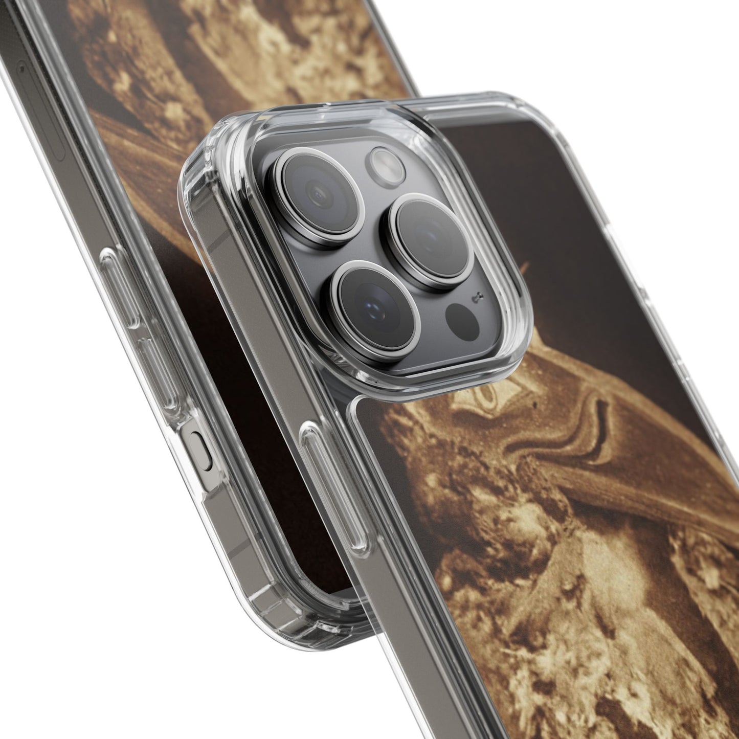 Yei Vintage Bird Design Clear Phone Case, Artistic Phone Accessories, Unique Gift for Nature Lovers, Eco-Friendly Tech Case, Stylish Protection