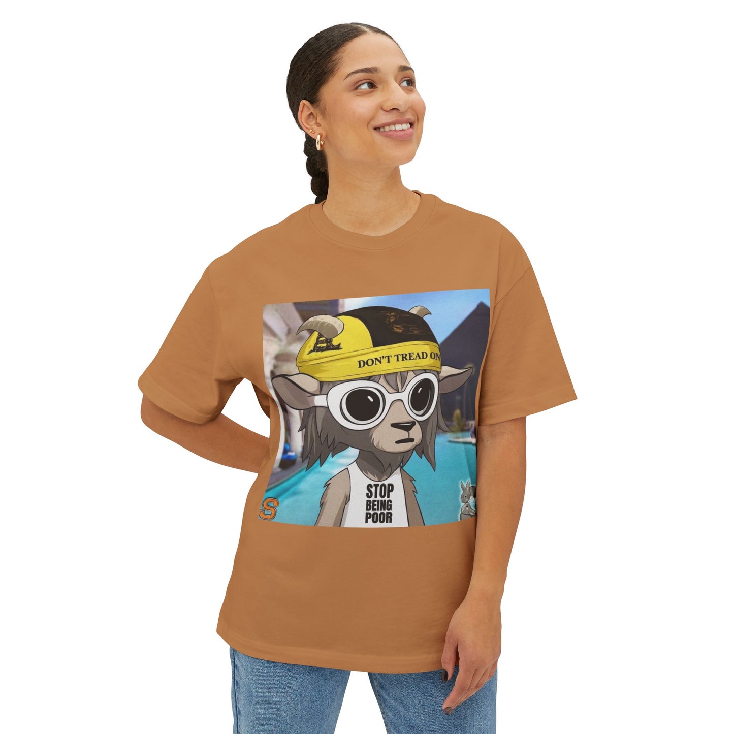 Cool Goat Alon Unisex Oversized Tee | Fun Summer Vibes | Perfect Gift for Friends | Stylish Casual Wear, Relaxed Fit T-Shirt, Pool Party [...]