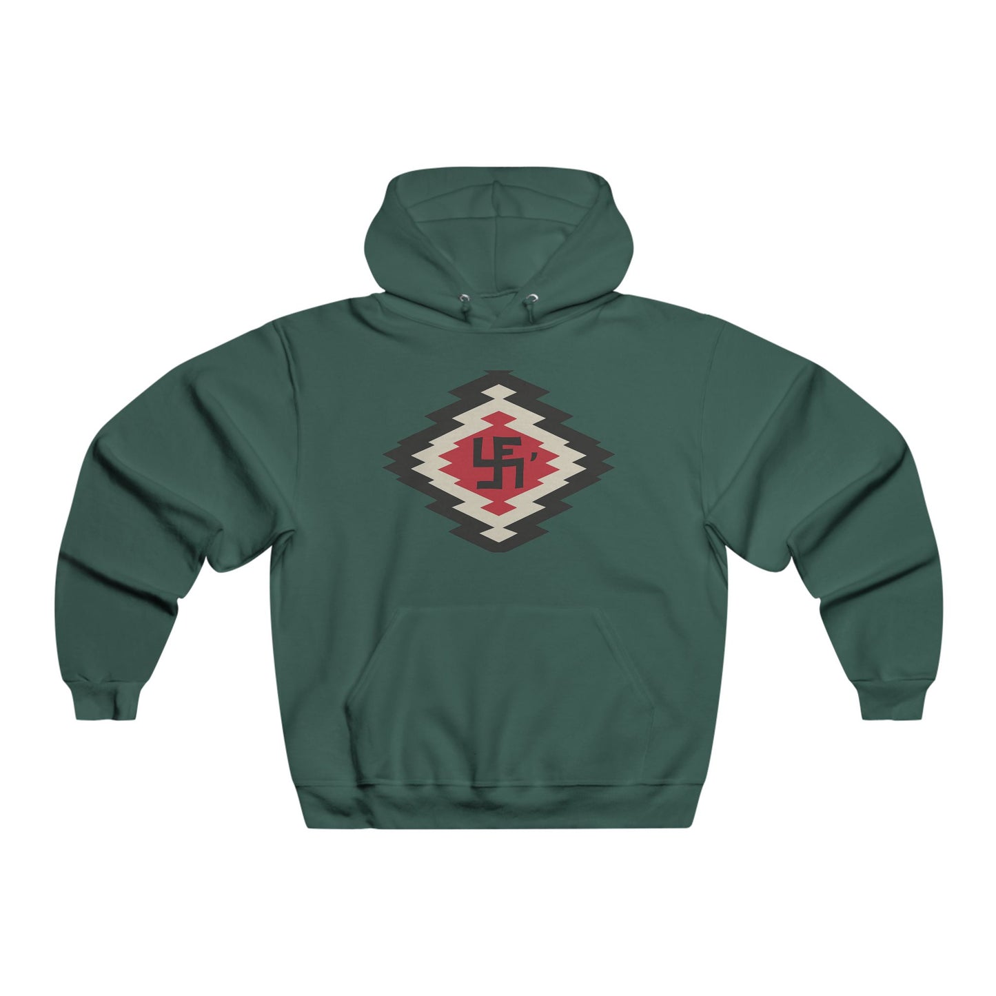 Yei Stylish Men's Hooded Sweatshirt, Cozy Casual Wear, Perfect for Fall, Outdoor Adventures, Gift for Men, Unique Graphic Design