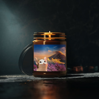 POPCAT Charming Scented Soy Candle, Cozy Ambiance, Candle Gift, Home Decor, Relaxation, Aromatherapy