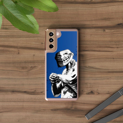 TROLL Clear Cases with Bold Graphic Design, Awesome Phone Accessories, Unique Gifts, Cartoon Phone Covers, Trendy Tech Gear